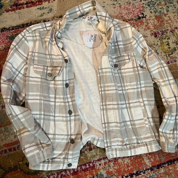 princess polly flannel jacket - Picture 1 of 2